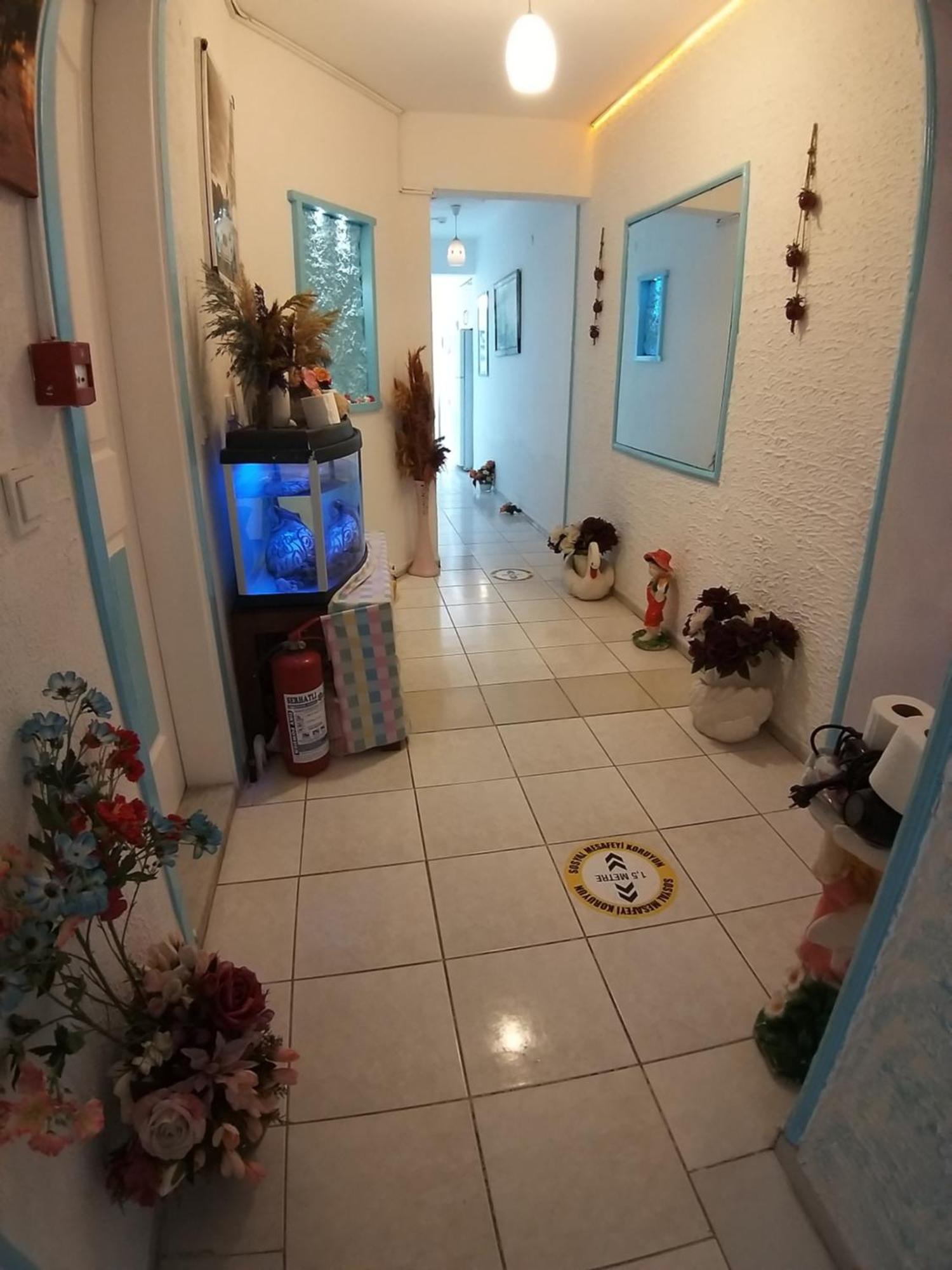 Beyaz Apart Pansiyon Çeşme Exterior foto