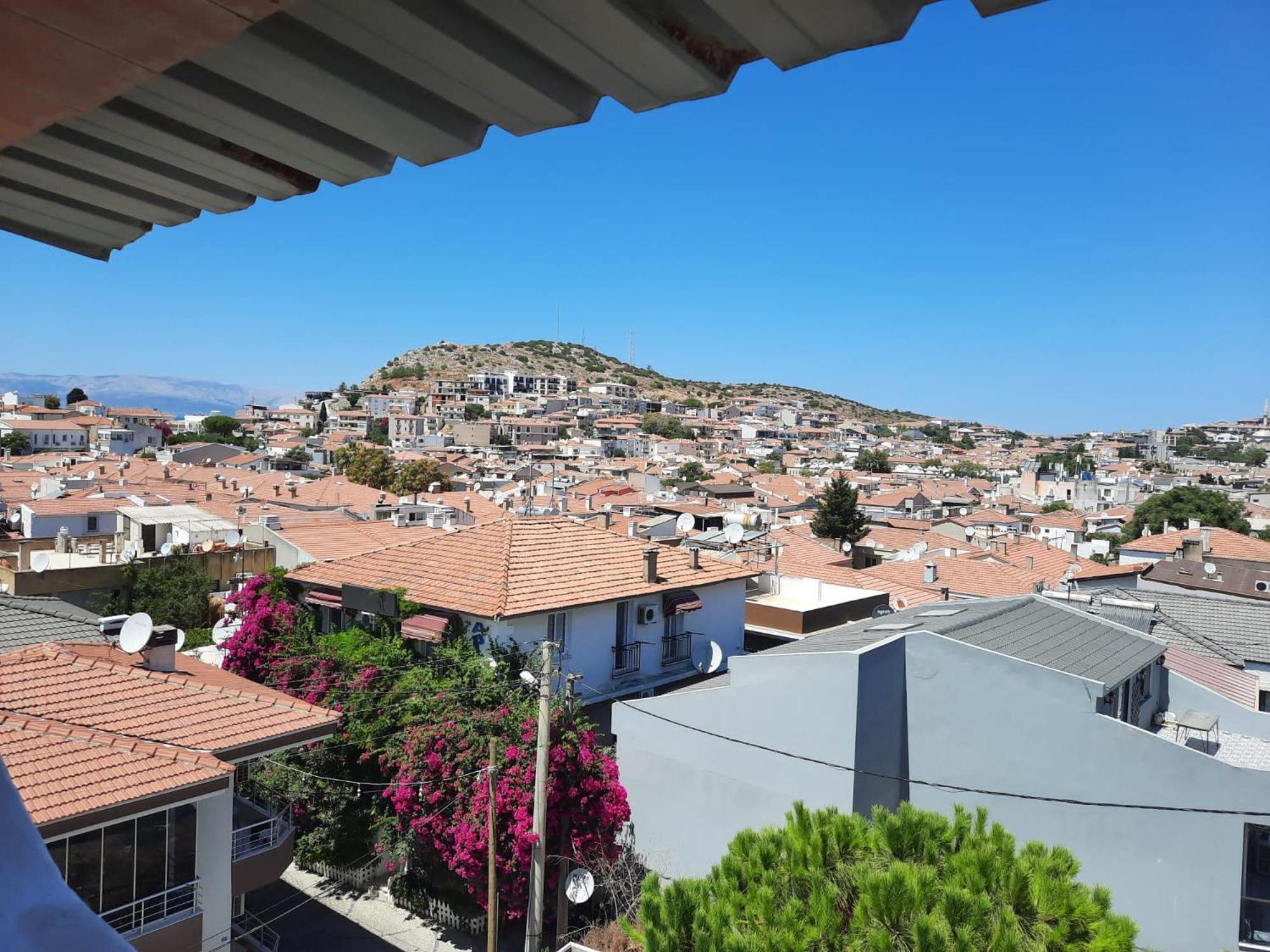 Beyaz Apart Pansiyon Çeşme Exterior foto